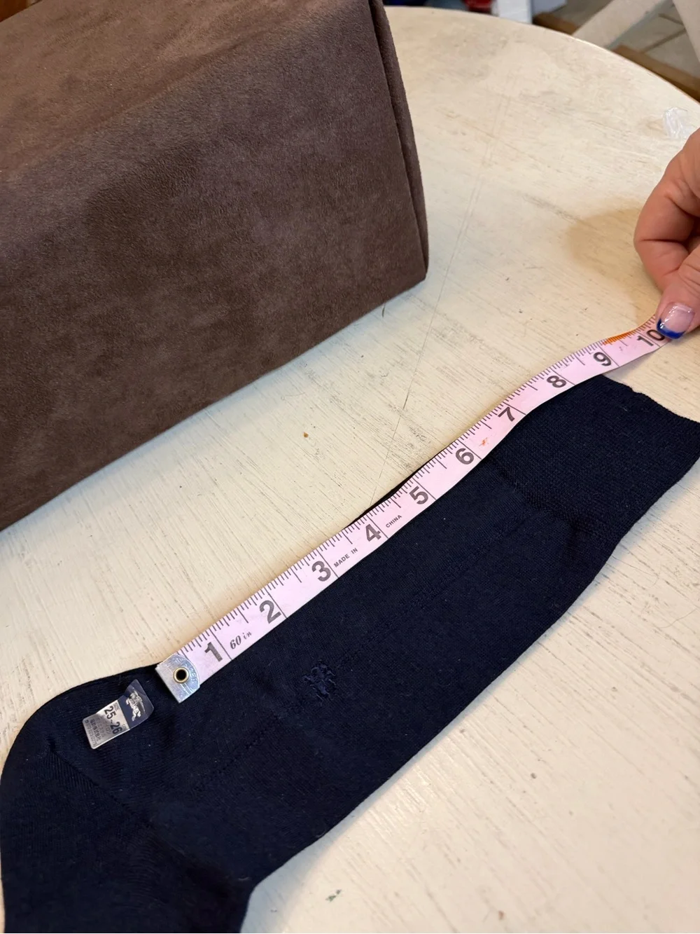 Your choice!! NWOT Dunhill Men's Dress Crew Socks in Gray or Navy